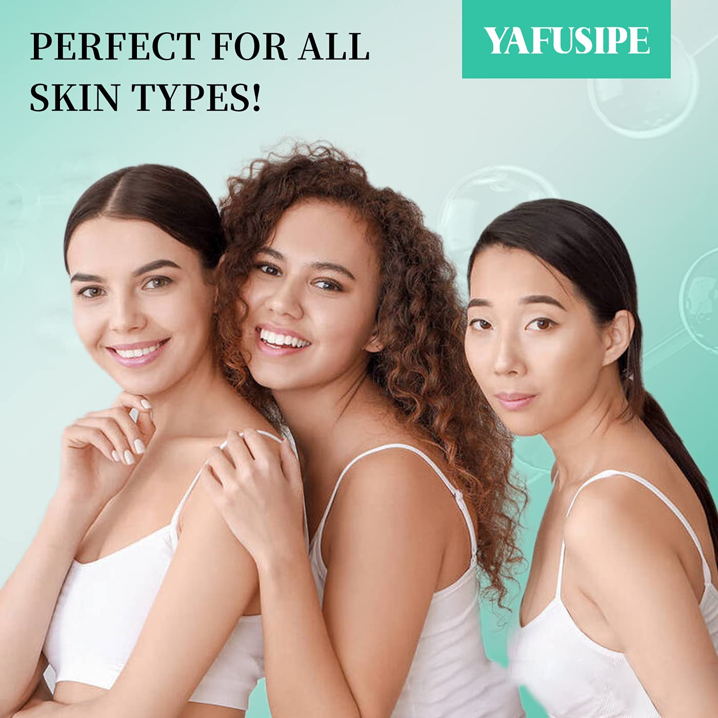 YAFUSIPE resurfacing pad helps balance tone and skin texture