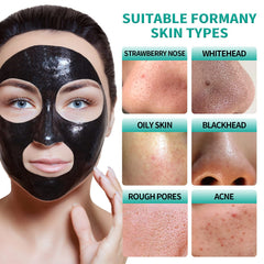 YAFUSIPE charcoal texture close-up highlighting purifying cleansing action.