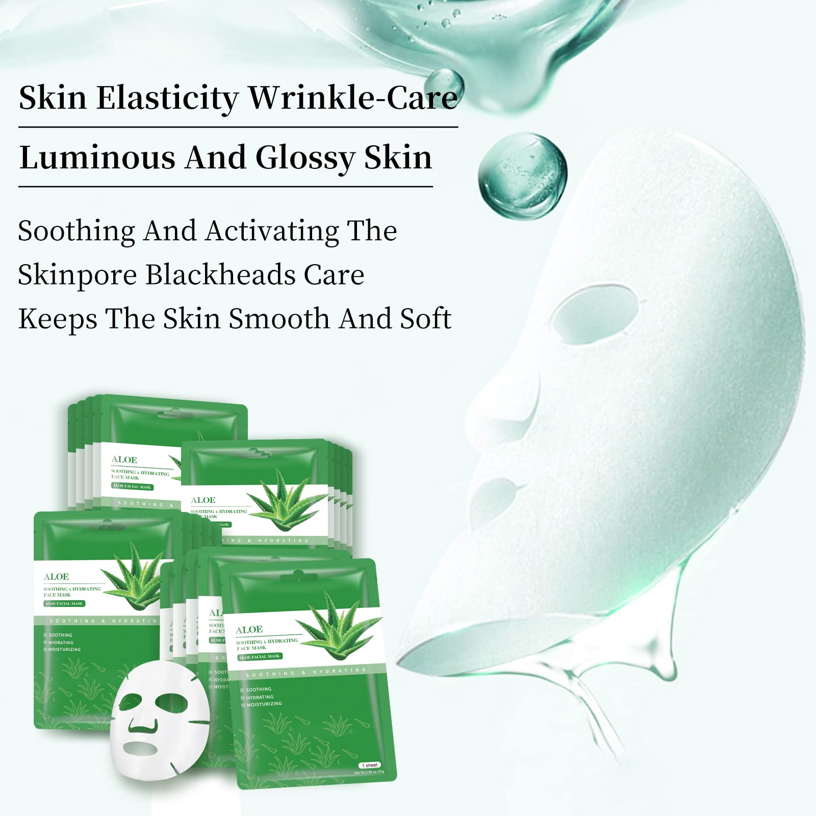 YAFUSIPE easy-to-use mask sheets for a quick refresh.