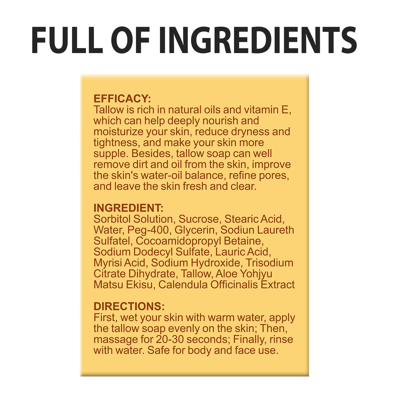 YAFUSIPE ethical, sustainable tallow sourcing behind-the-scenes concept.