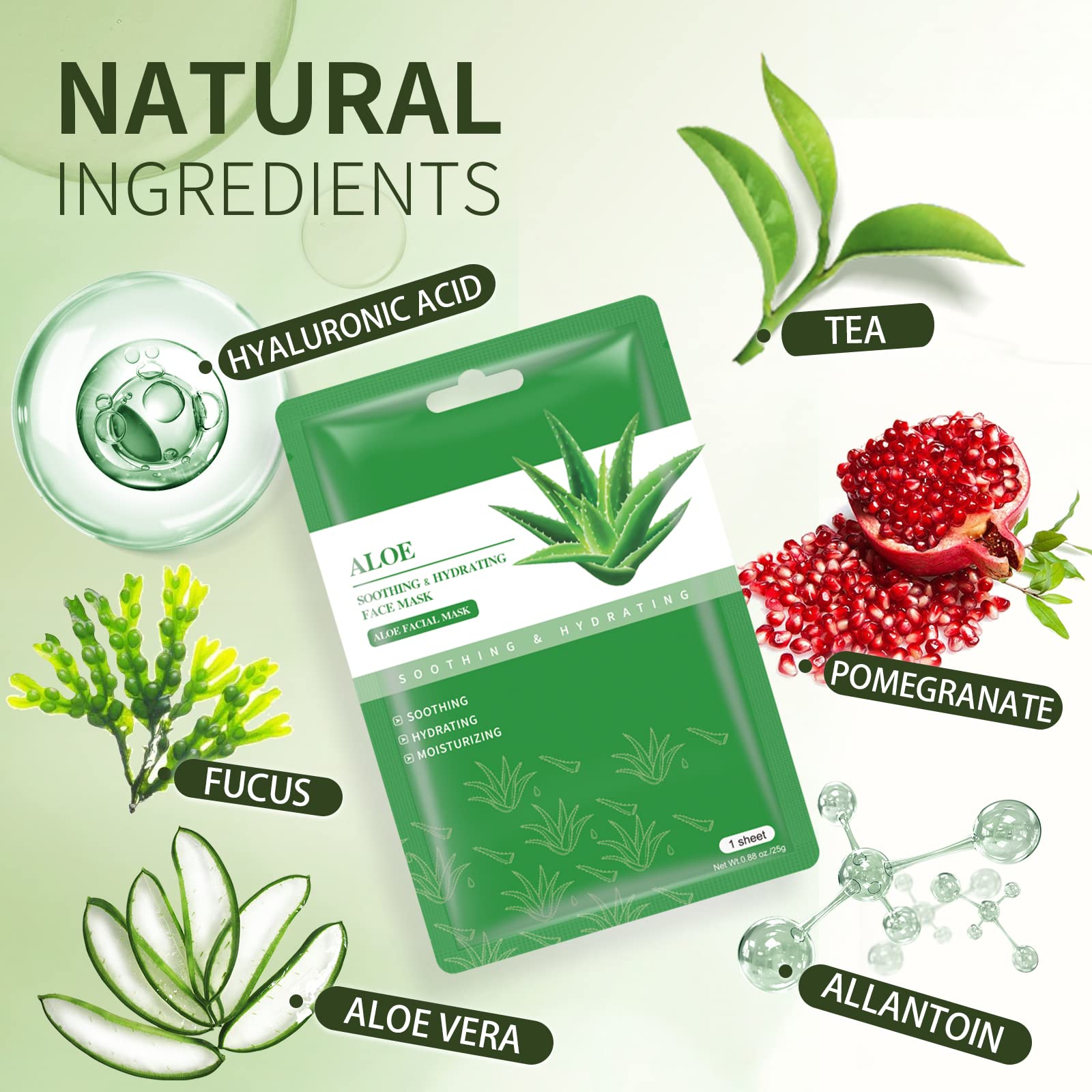 YAFUSIPE prep mask to help makeup apply smoothly.
