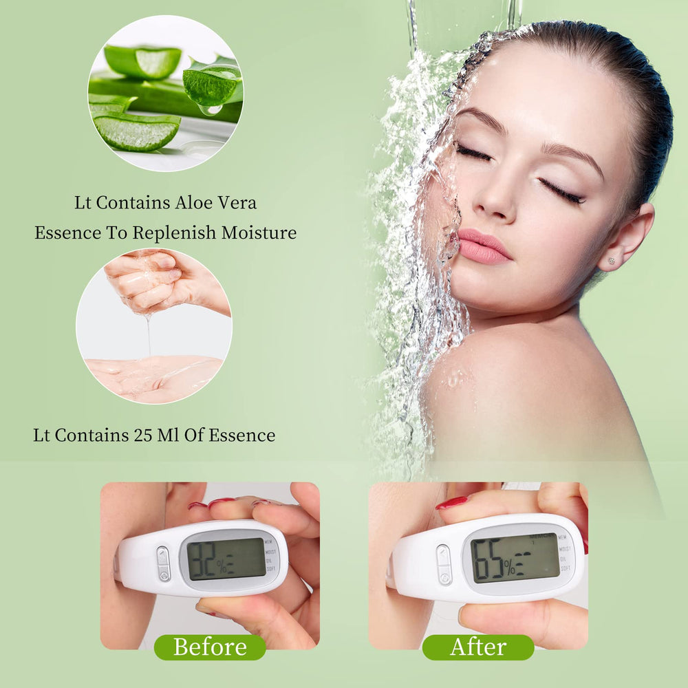 YAFUSIPE soothing aloe vera mask with green tea for calm skin.
