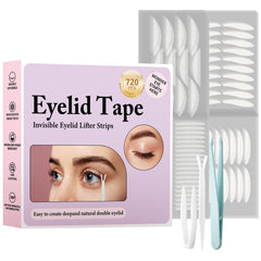 YAGUVI invisible eyelid tape packaging shows discreet, long-lasting lift.
