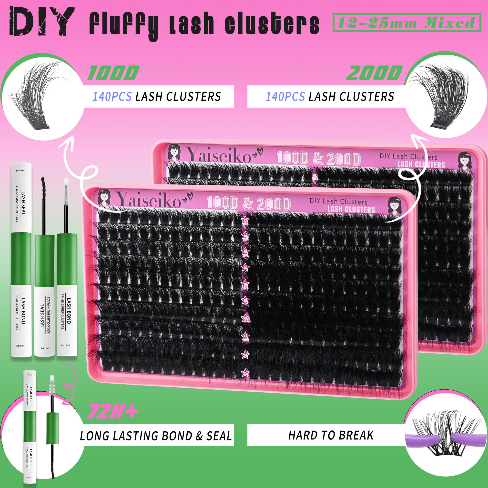 Yaiseiko gift-ready lash lovers kit for gifting