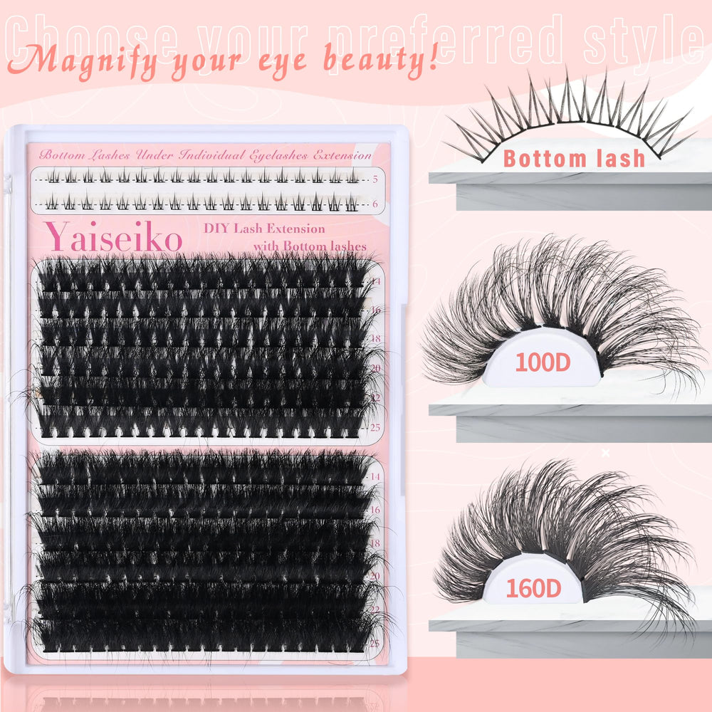 Yaiseiko high-quality, durable, and comfortable lashes