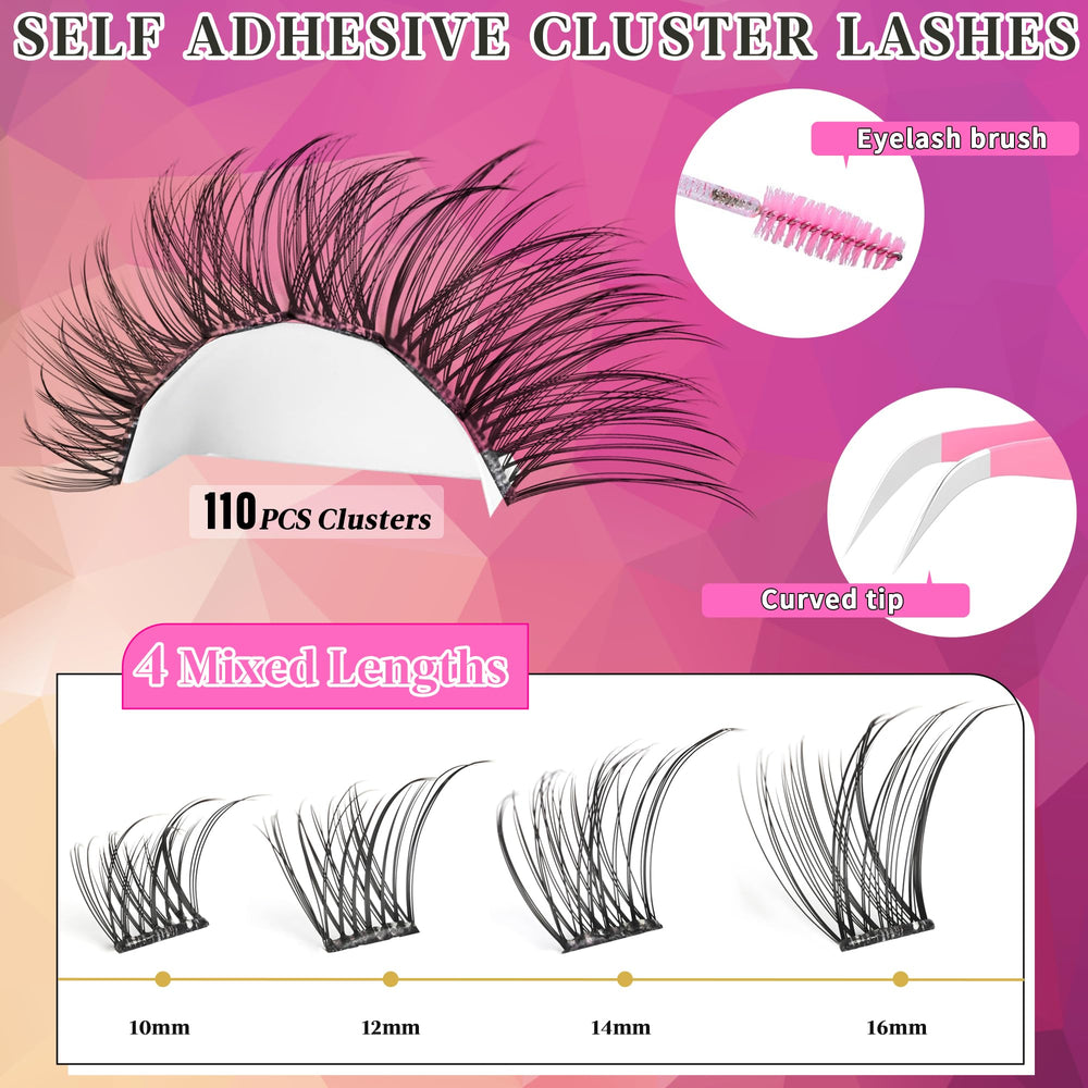 Yaiseiko lash applicator included for precise placement