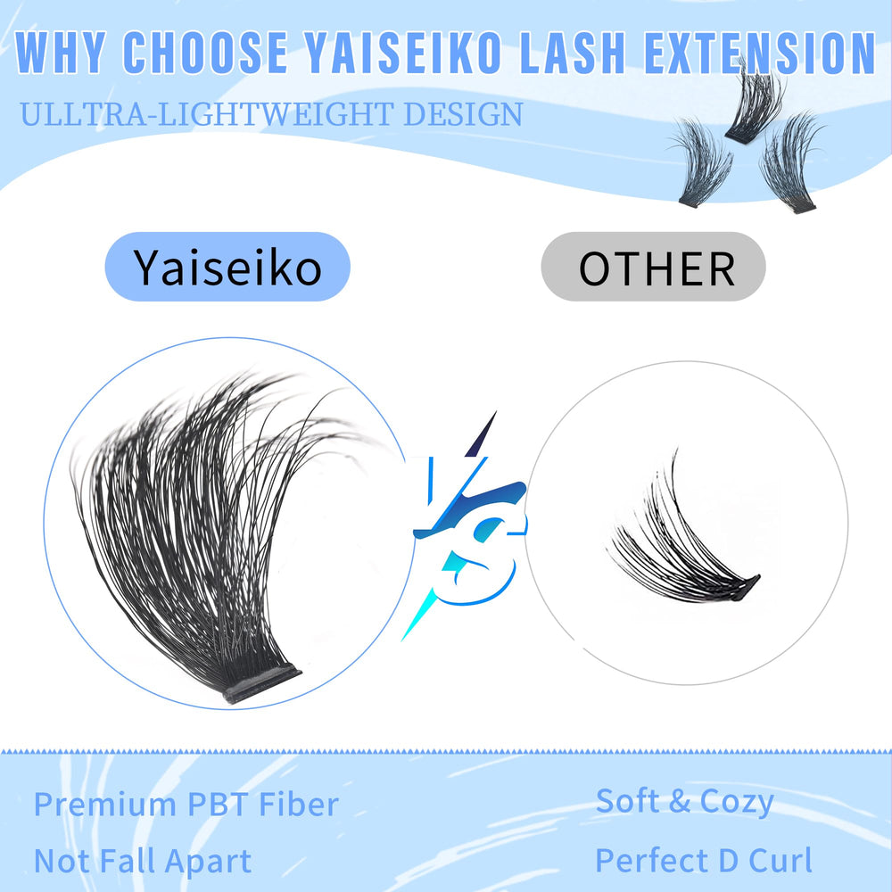 Yaiseiko matte black finish blends with natural lashes.