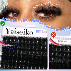 Yaiseiko premium cluster fibers use soft, lightweight materials for comfort and wearability.
