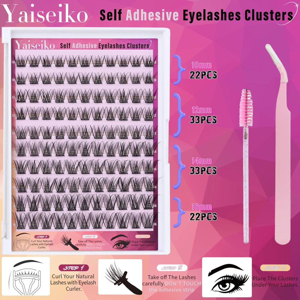 Yaiseiko quick 3-second placement saves makeup time