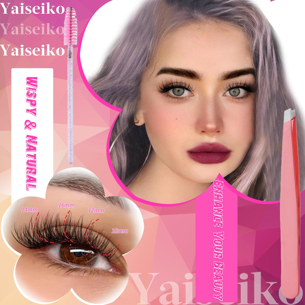 Yaiseiko self-adhesive 24h-hold lashes stay put all day