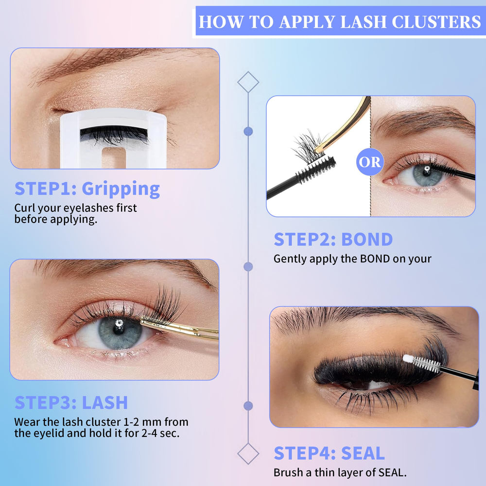 Yaiseiko waterproof matte black finish keeps lashes in place all day.