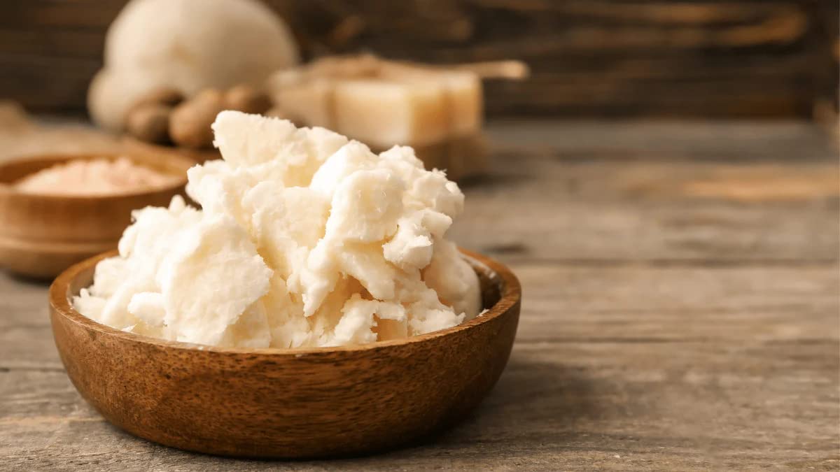 Mango butter used to soften dry elbows and knees.