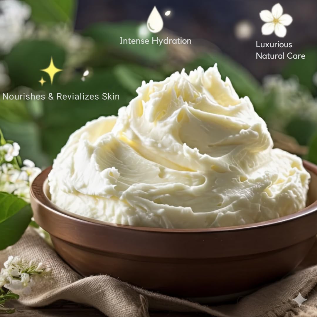 Yajna Shea Butter for DIY creams and balms in crafting projects.