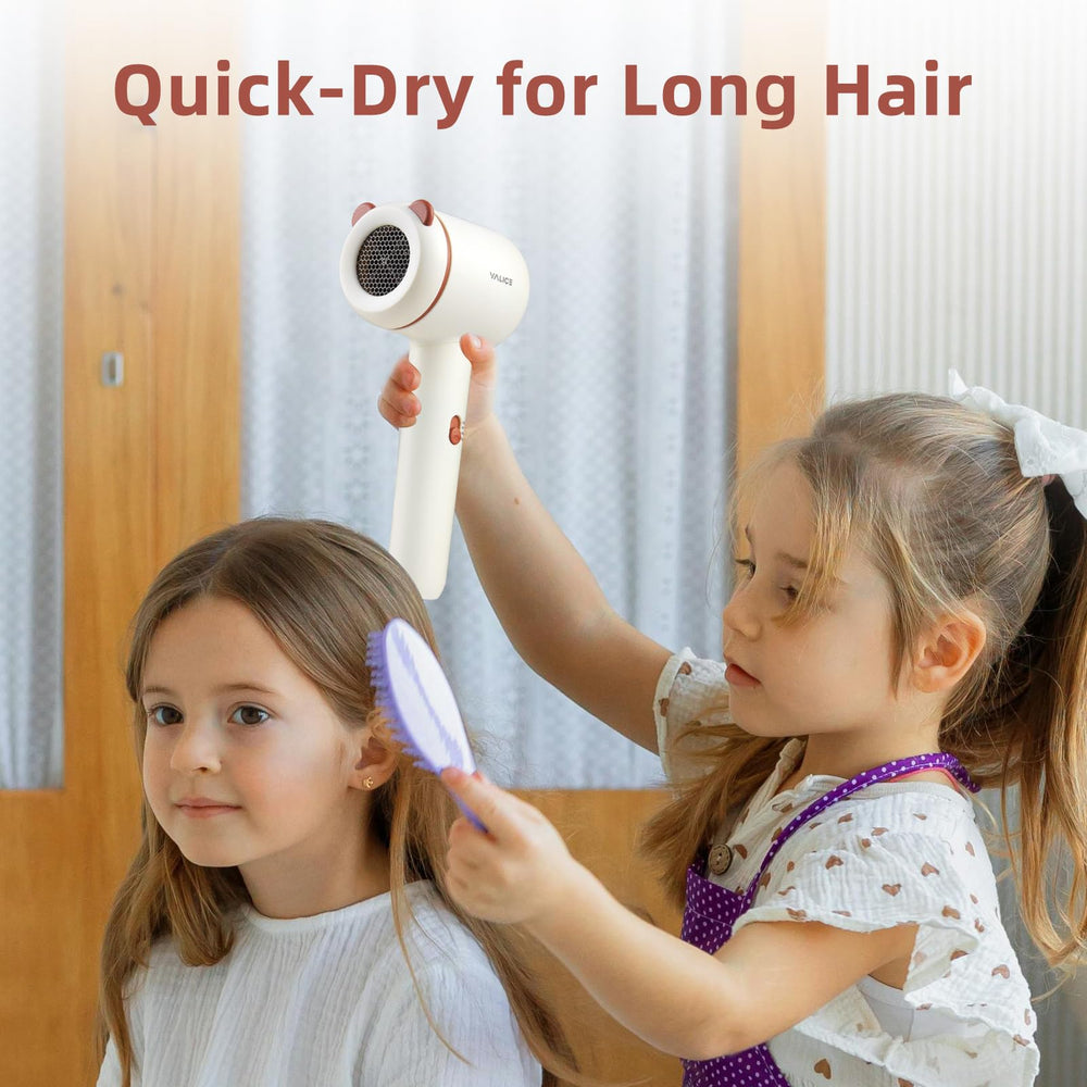 YALICE ionic technology minimizes frizz for soft, manageable hair.
