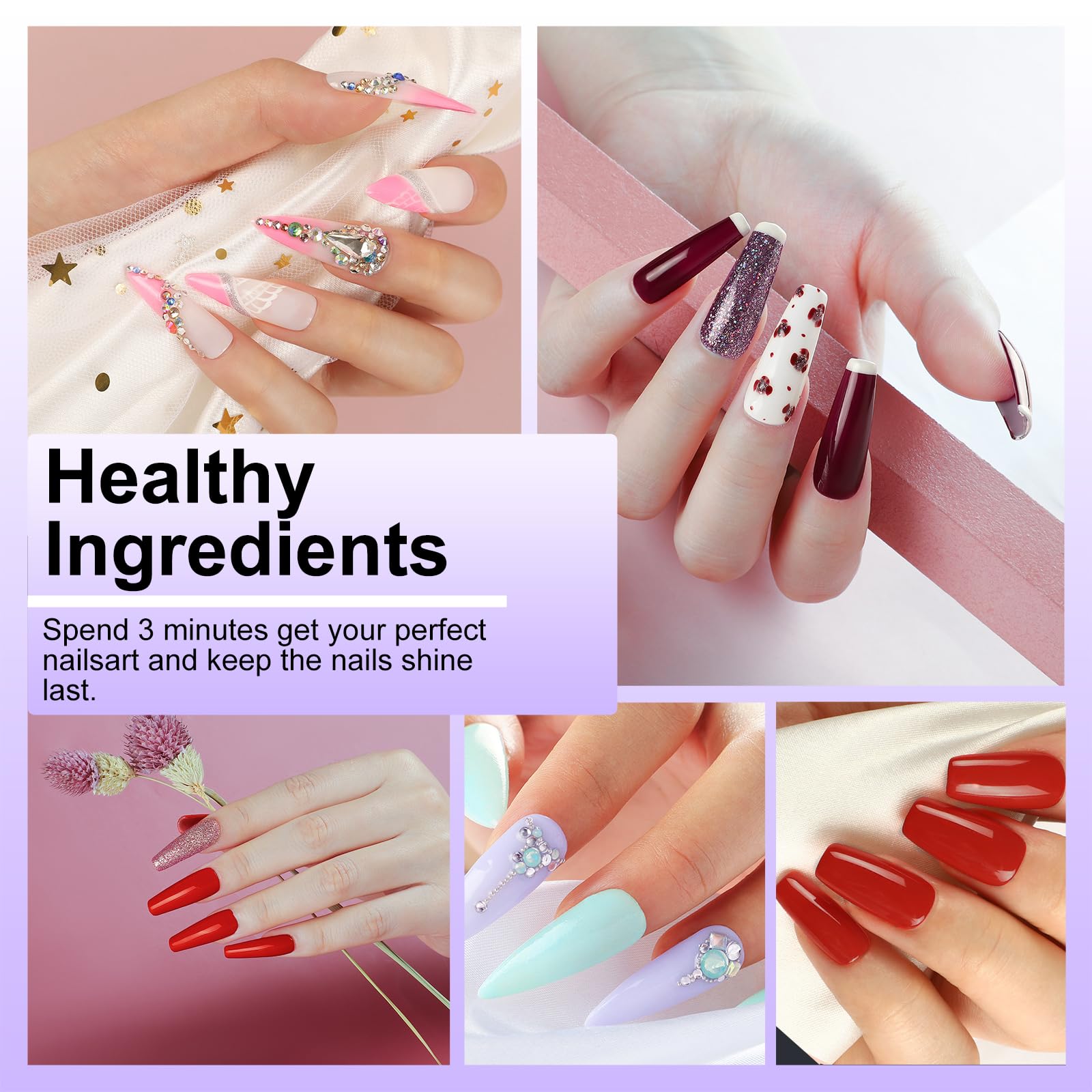 YALSYNY home manicure set makes DIY styling simple.