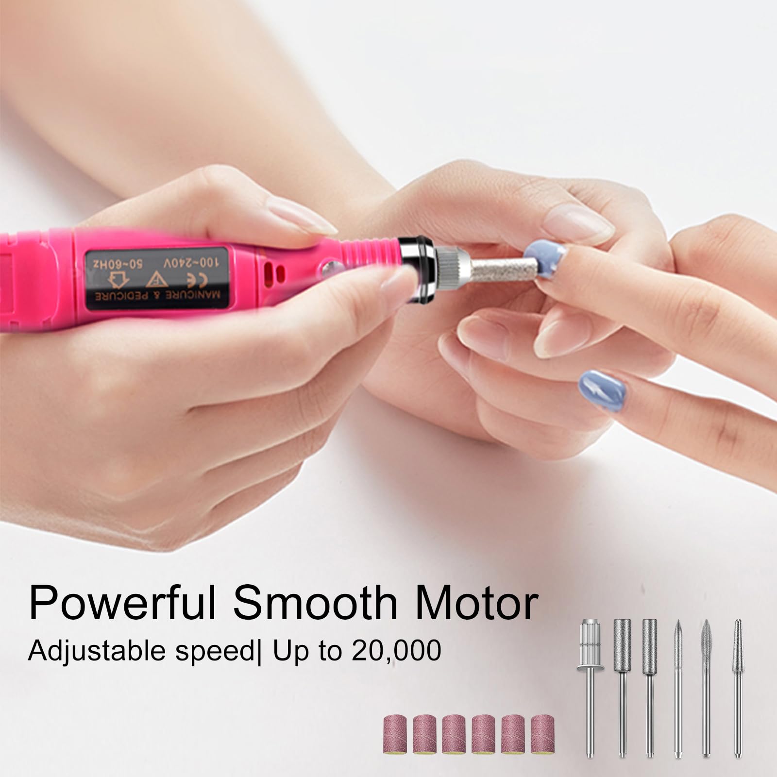 YALSYNY nail decorations and cuticle oil finish and nourish nails.