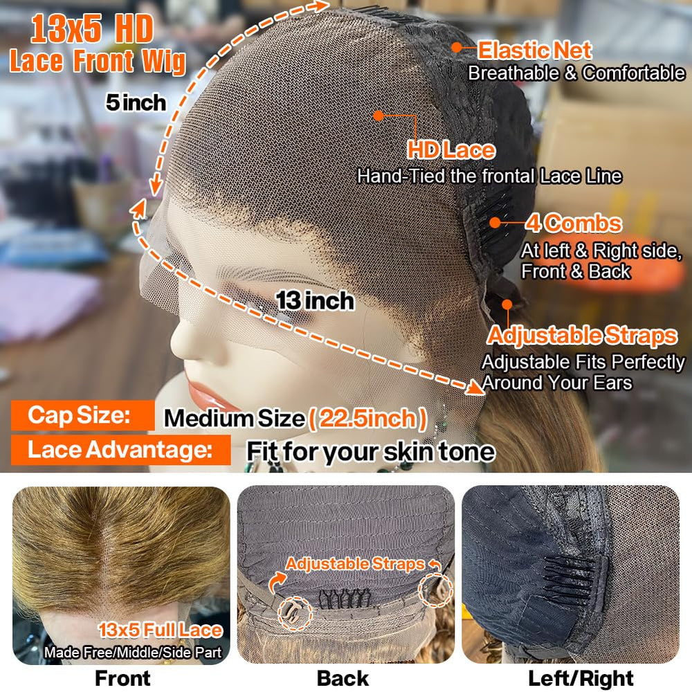 Yamikk highlights 4/27 enhance dimensional honey tones.