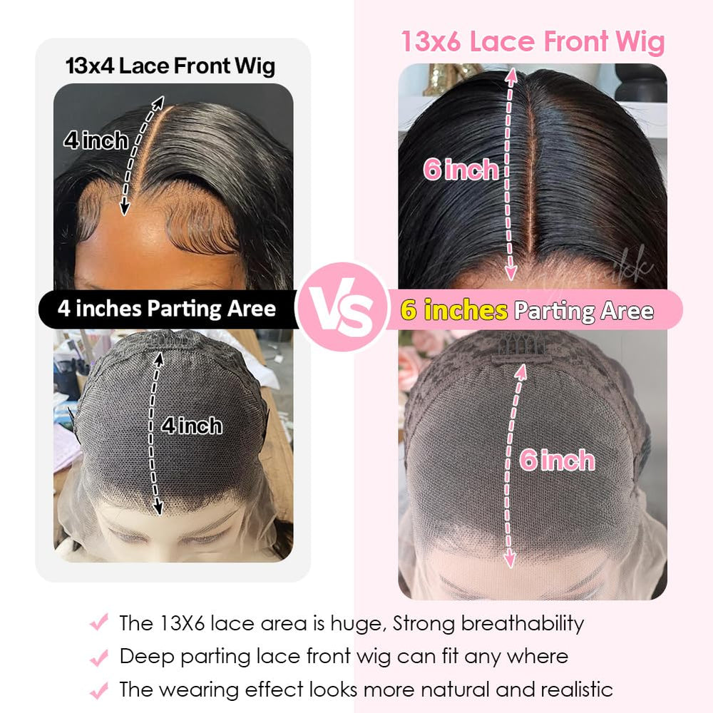 Yamikk 180-density wig provides full, soft-volume everyday wear.