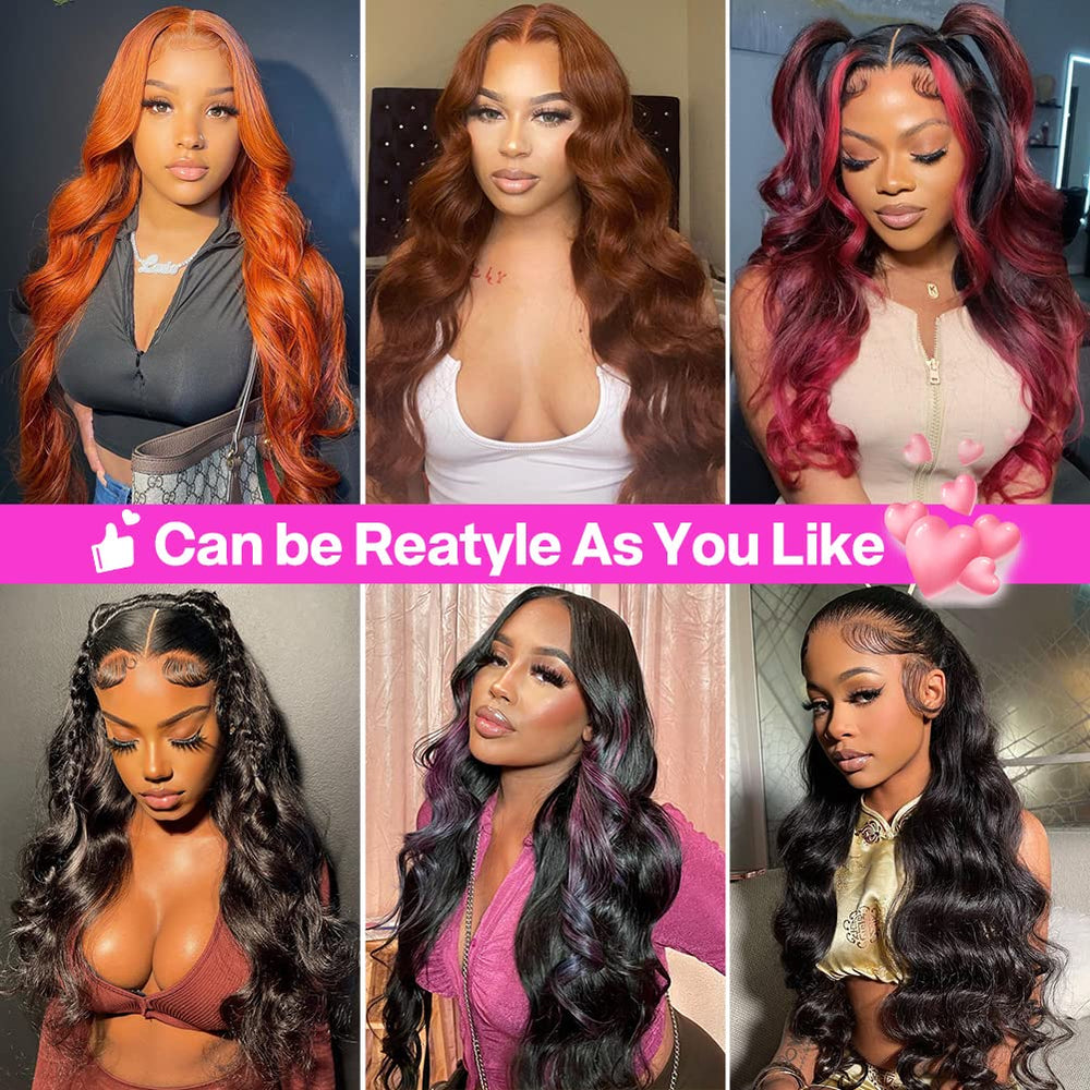 Yamikk 30-inch lace-front wig with an adjustable cap