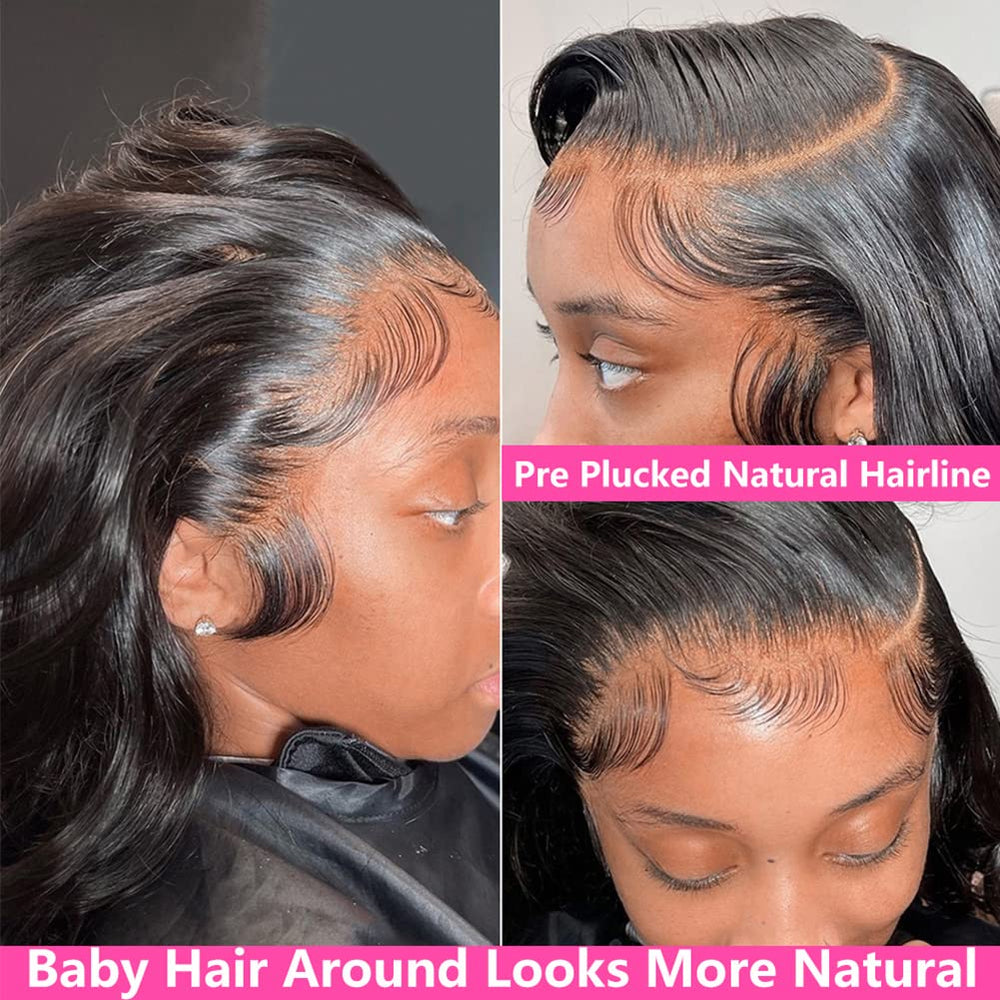 Yamikk wig with HD lace 13x5 for versatile parting options