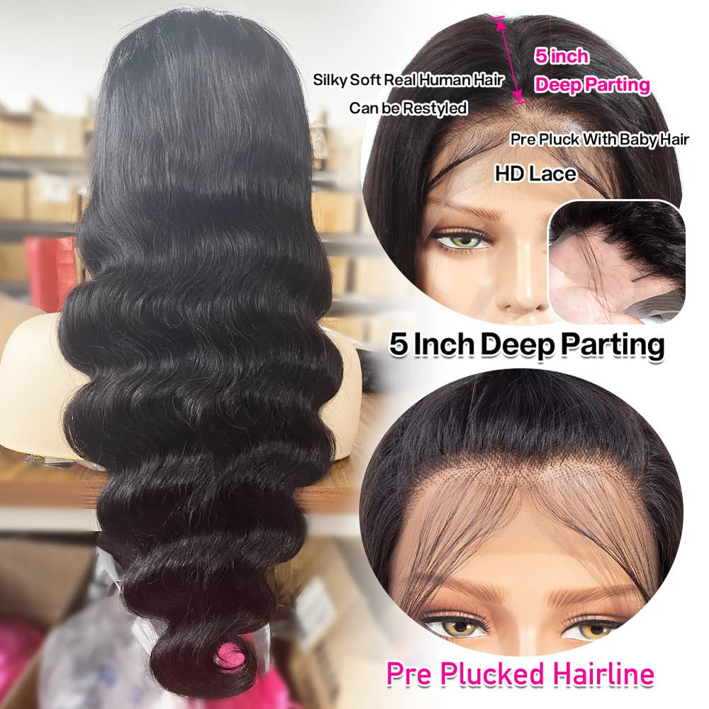 Yamikk natural-color wig ready to dye or style to shade