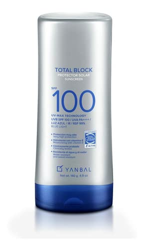 Yanbal Jumbo SPF100 sunscreen bottle for all-day protection and hydration