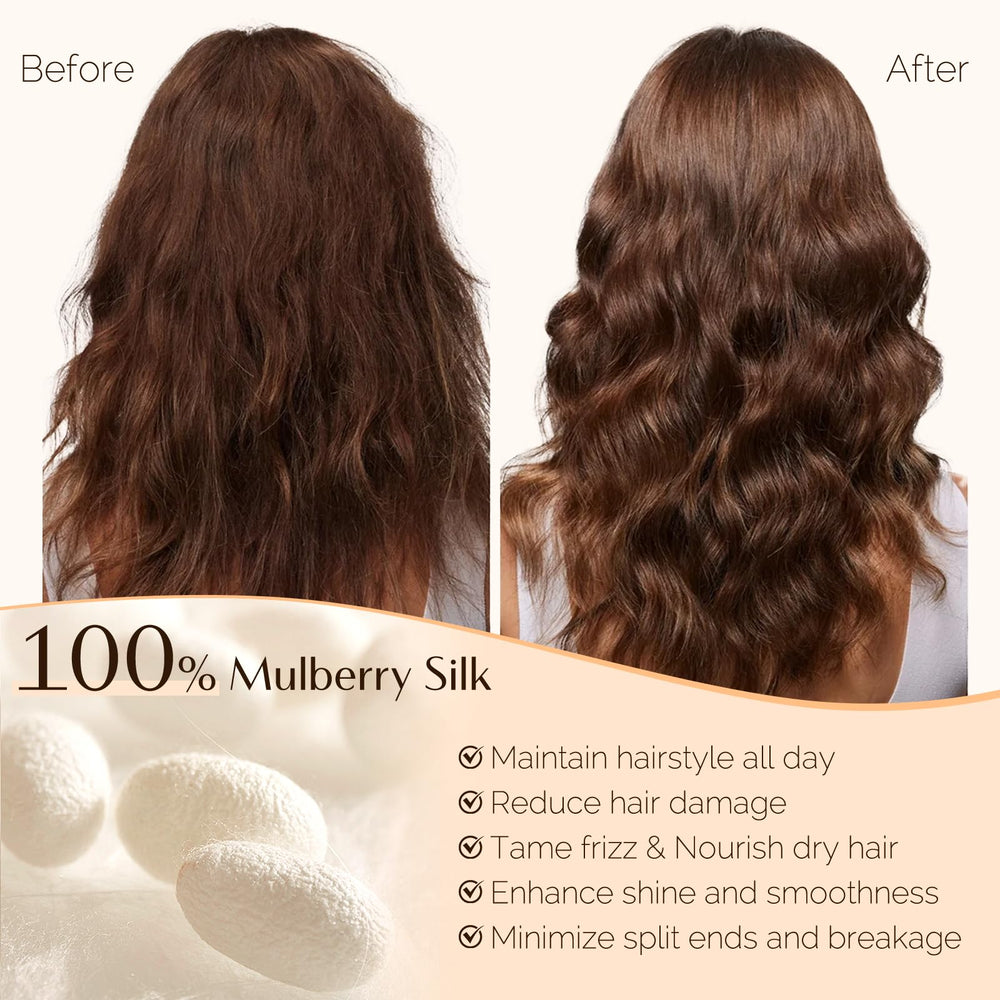 YANIBEST no-frizz night use preserves your hairstyle