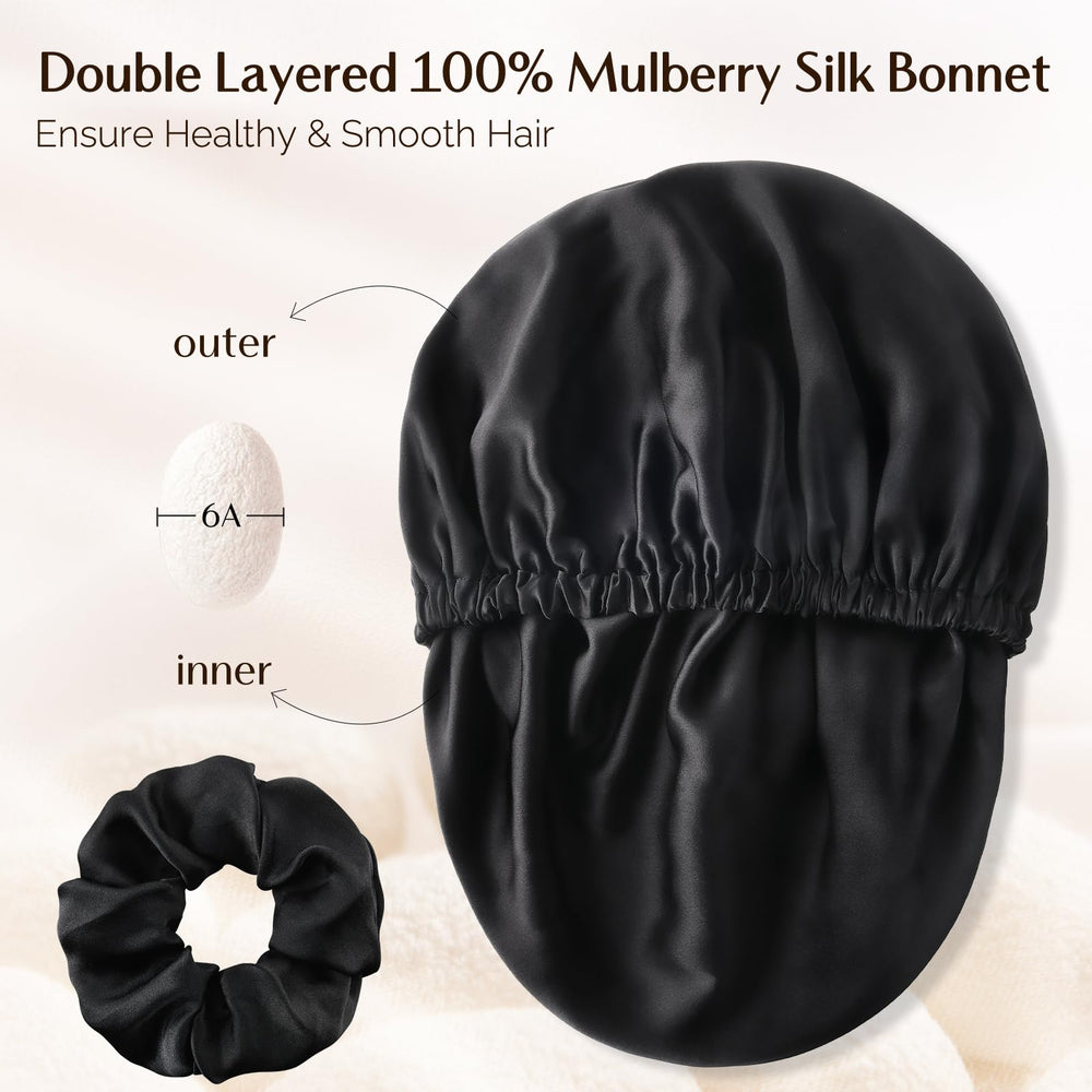 YANIBEST silk scrunchie gentle on hair to prevent creases