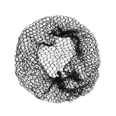 YANTAISIYU 24pcs thicker hair net in black keeps hair tidy for all-day wear.