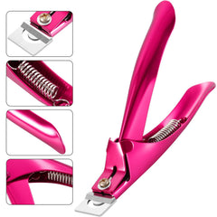 Yaomiao purple clipper highlighting stylish, durable tool for acrylic tips