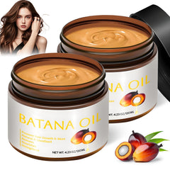 YAQIMIYA Batana oil bottle pour for easy scalp hydration and conditioning.