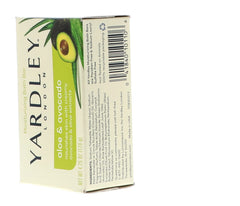 Yardley London Aloe Avocado bar creamy foam in action for soothing mornings