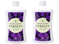 Yardley London English Lavender liquid hand soap bottle with calming aroma for daily cleansing.