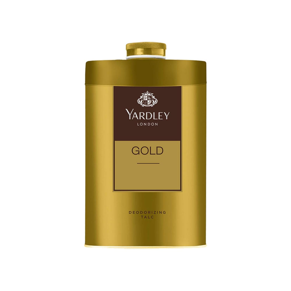 Yardley London Gold brand logo emphasizes heritage and signature scent