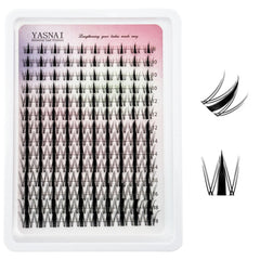 YASNAI Fairy Lash Clusters pack close-up for versatile lash looks.