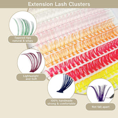 YASNAI 14-16mm mix lashes for versatile, natural-looking curl and volume