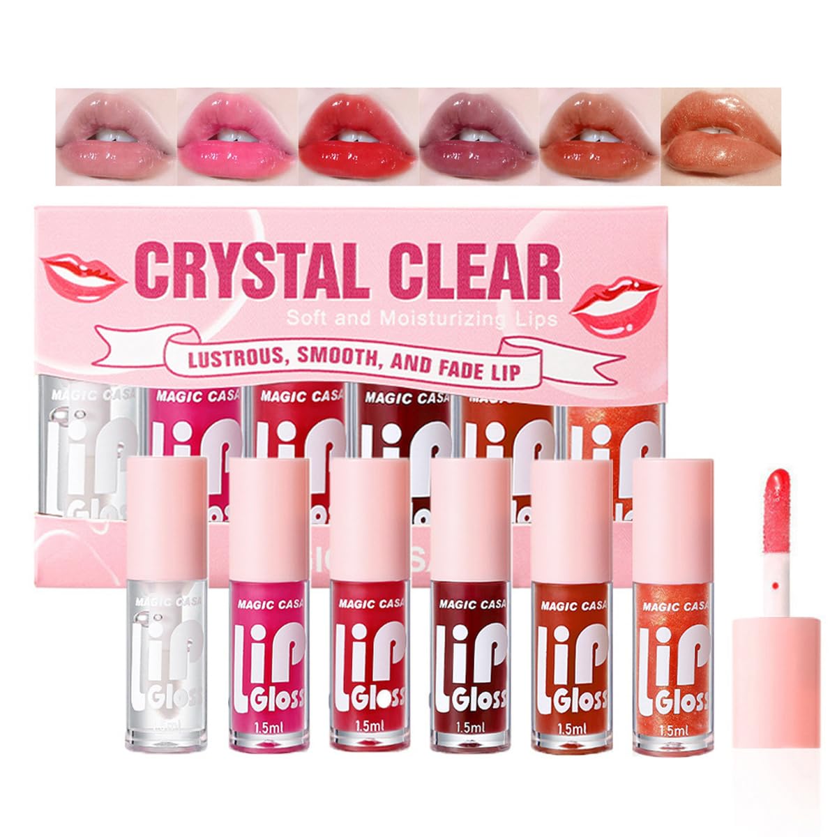 Yasovigi lip stain jelly texture brightens color and lightens lines.