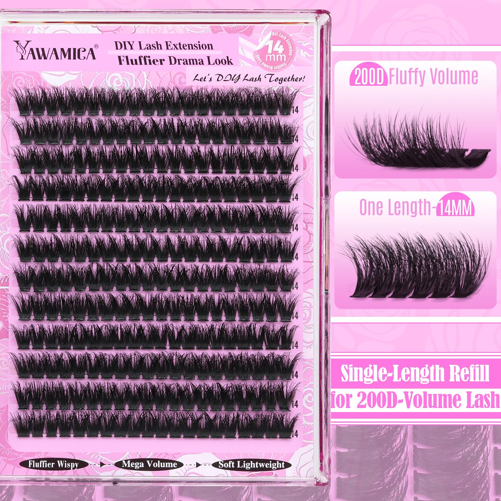 Yawamica 14mm refill pack for cost-efficient restocking