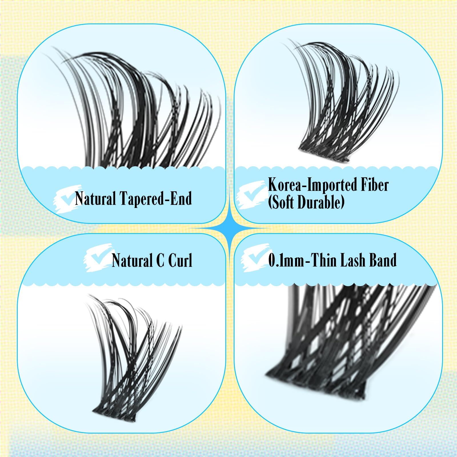 Yawamica all-day curl retention for a wide-awake look.
