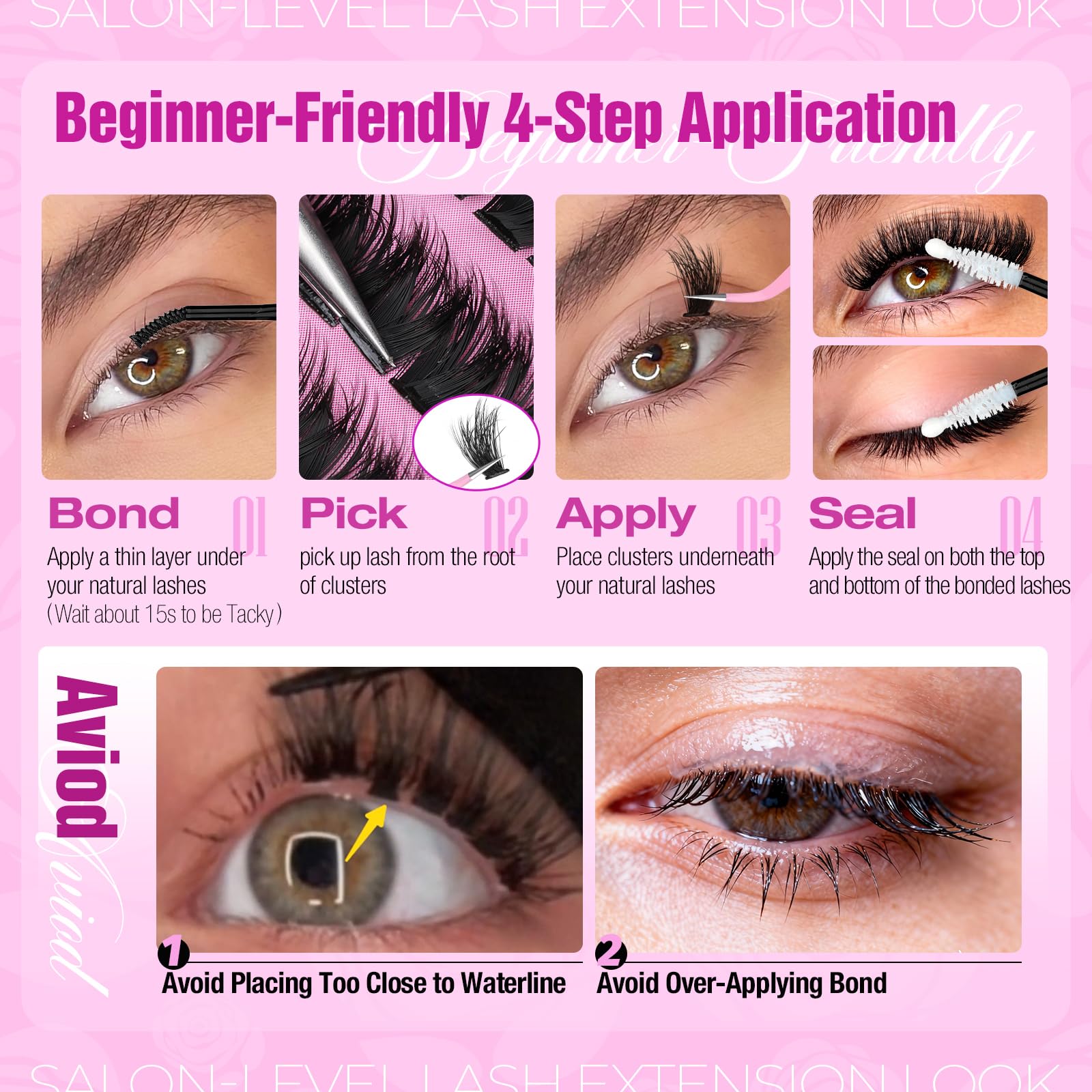 Yawamica beginner-friendly kit makes easy lash upgrades.