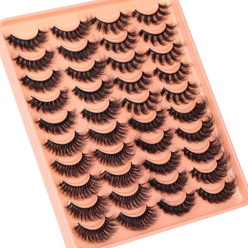 Yawamica black cotton-band lashes offer comfortable, lightweight wear all day