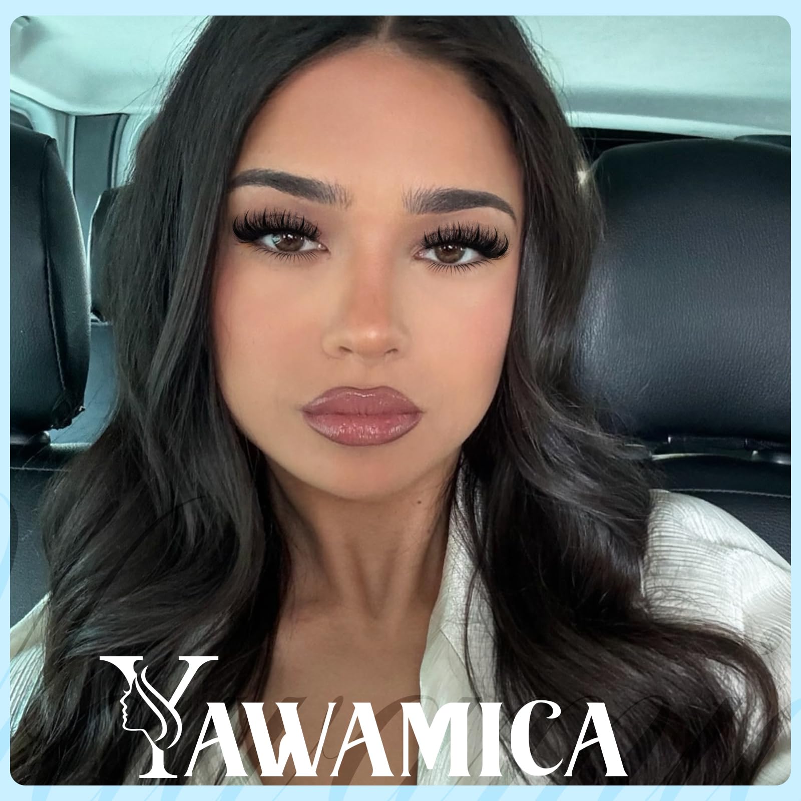 Yawamica lash bond and seal ensure waterproof hold during daily wear.