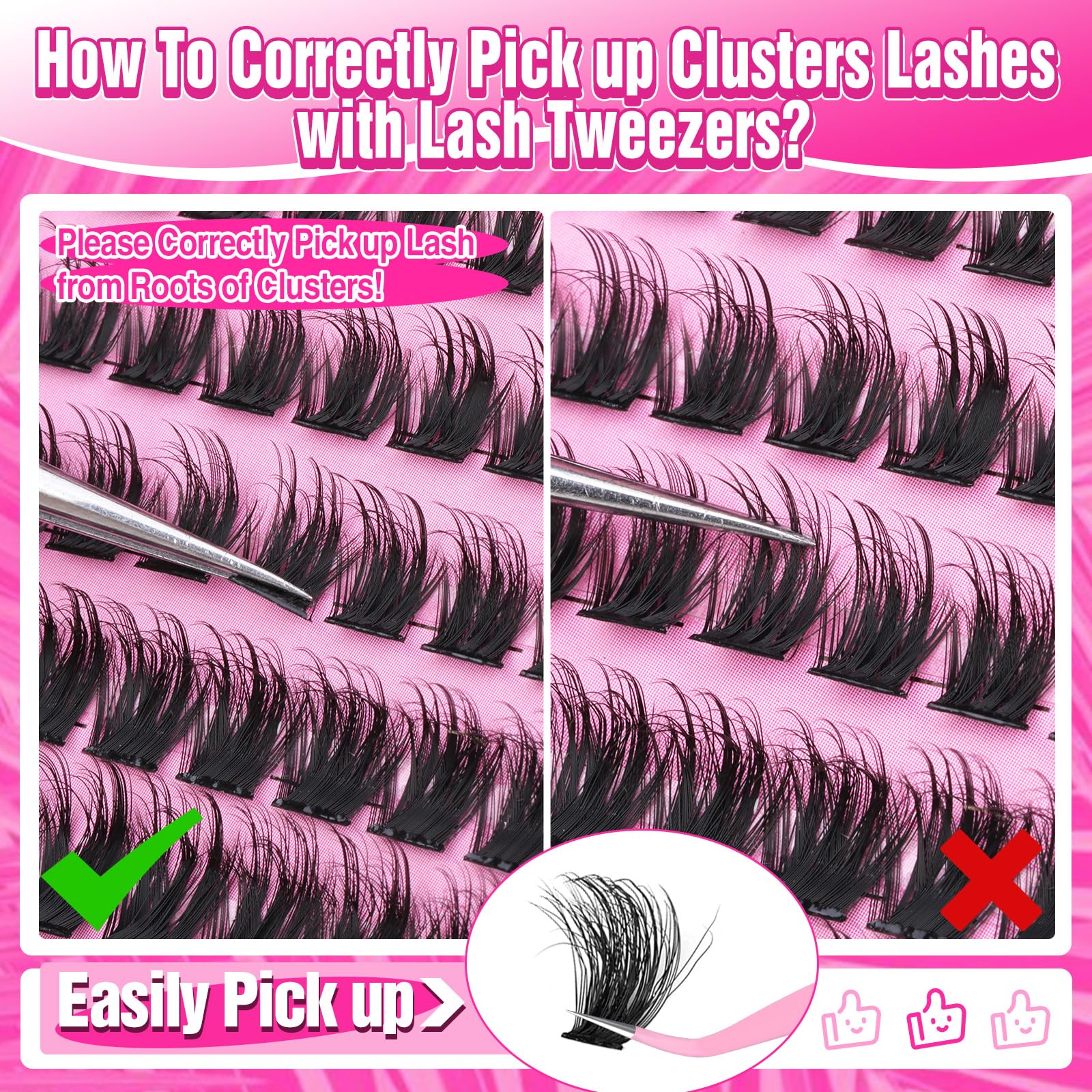 Yawamica bond and seal step help secure clusters for lasting wear.