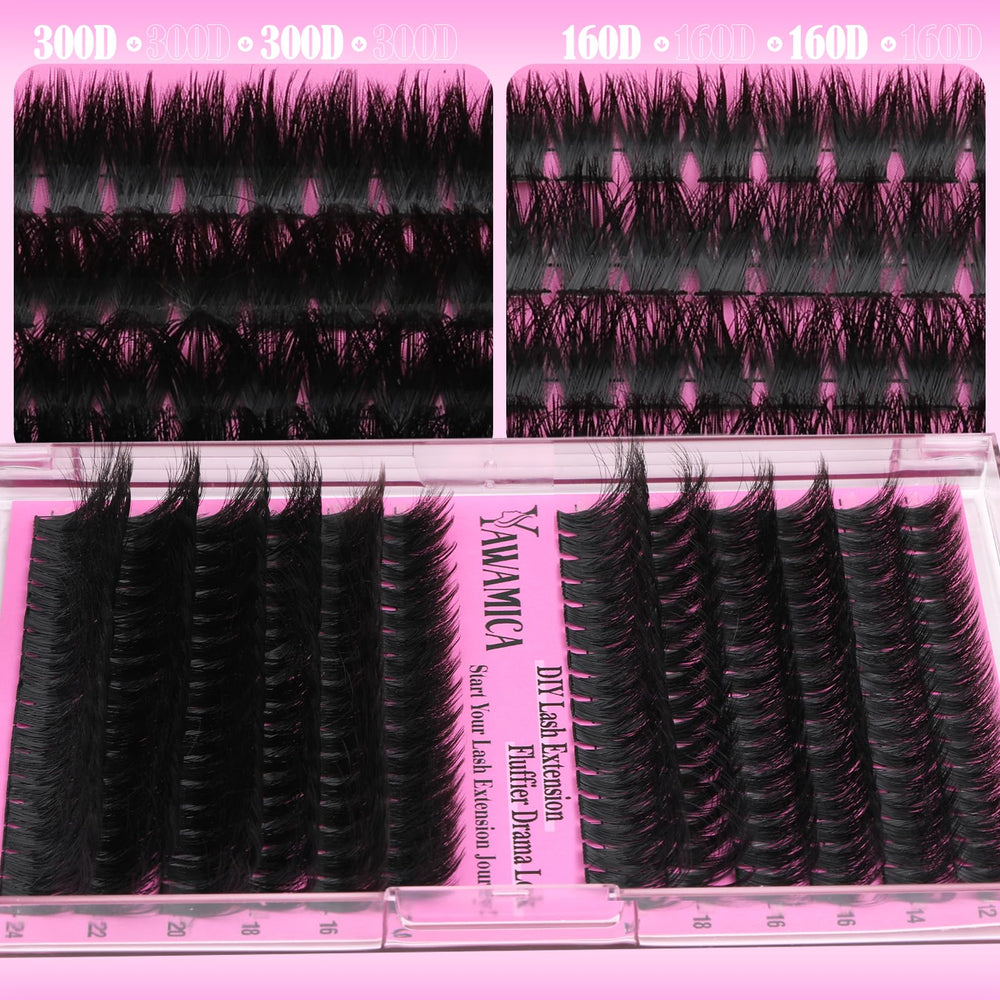 Yawamica DIY lash extensions kit for at-home salon-quality results.