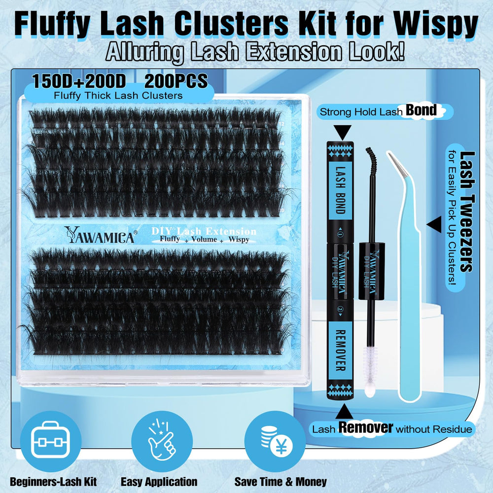 Yawamica DIY lash tweezers for precise placement