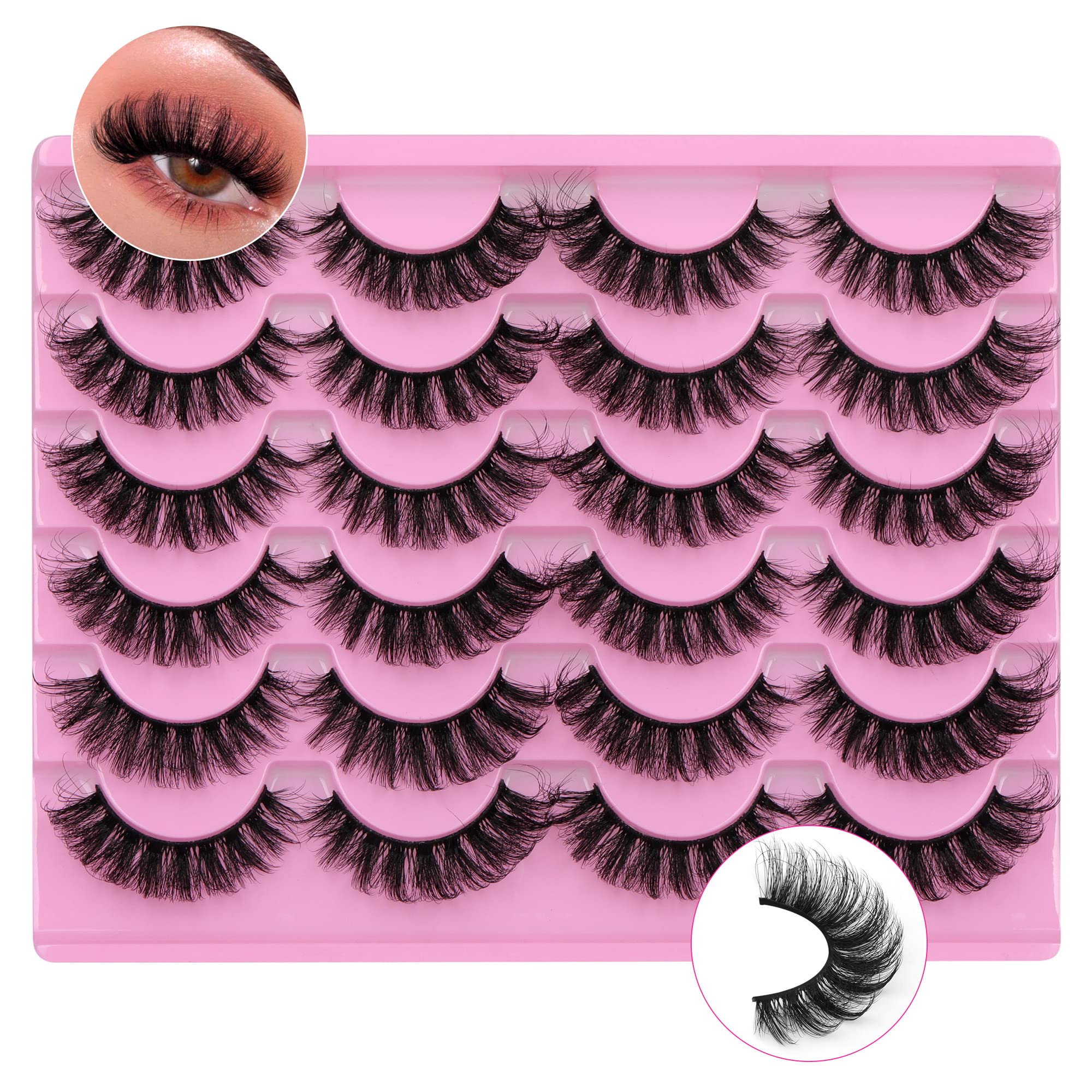 Yawamica durable lashes reusable 10+ times with proper care