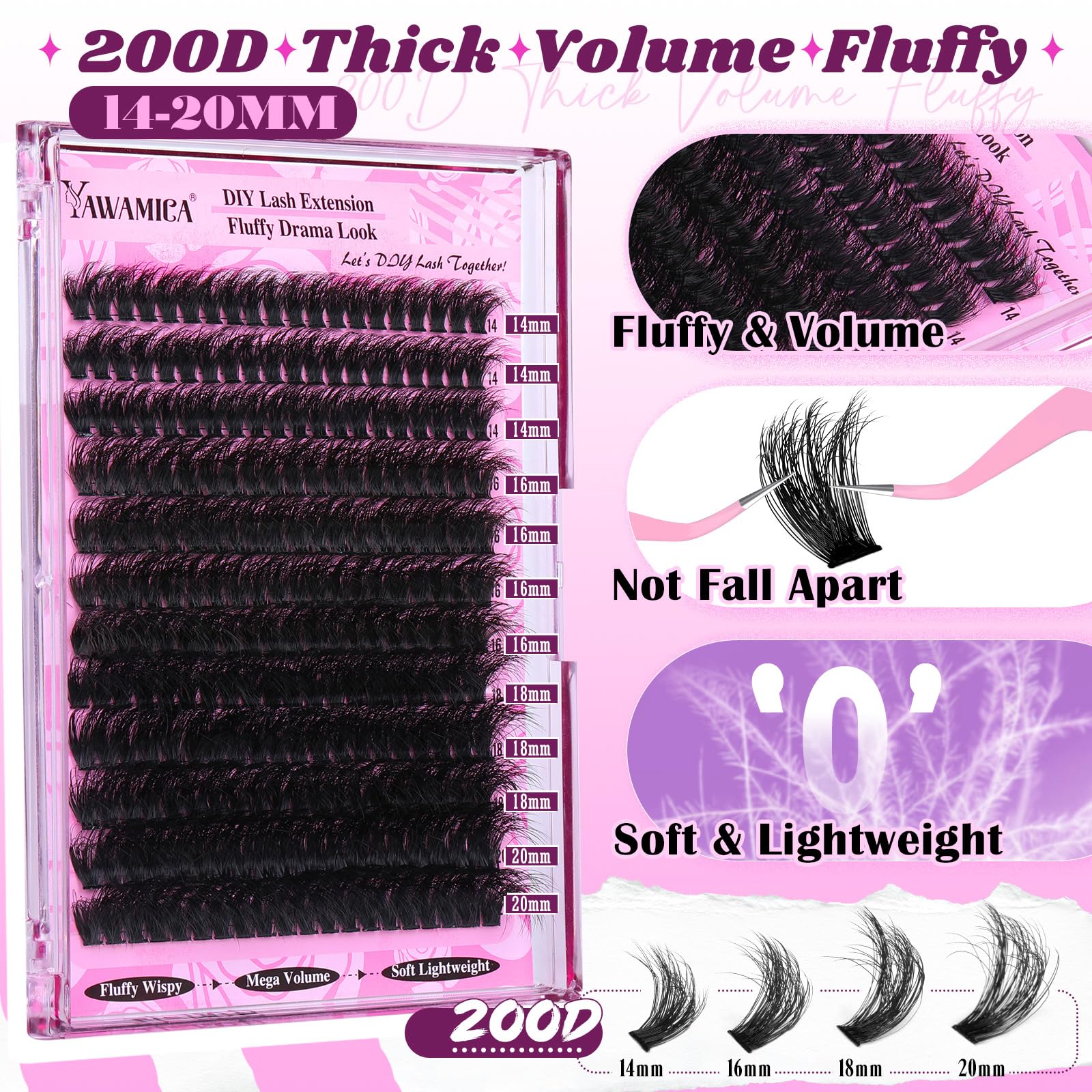 Yawamica fluffy look achievable with a DIY at-home routine