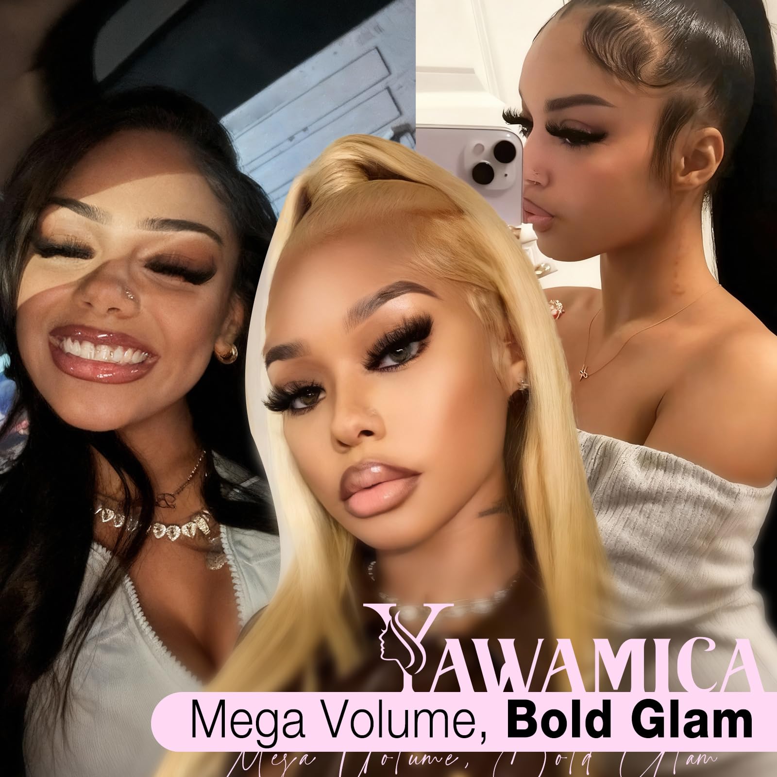 Yawamica fluffy wispy fibers deliver airy, lightweight volume.