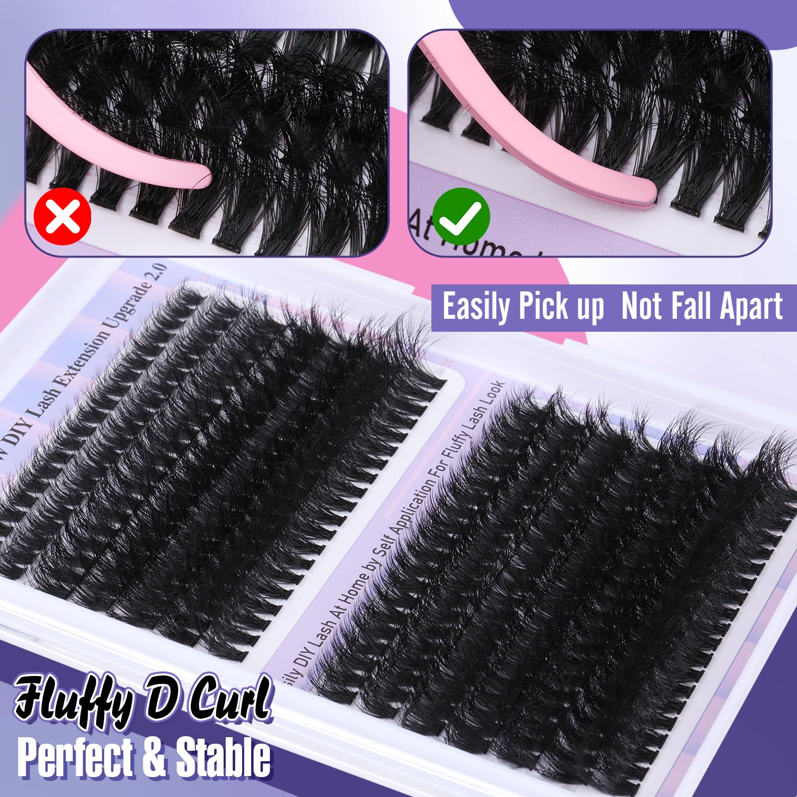 Yawamica premium mink-like fiber feels soft and feather-light.