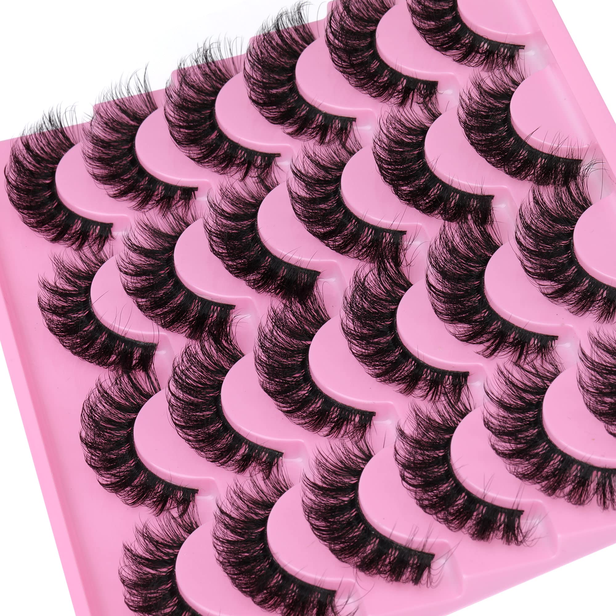 Yawamica quick-application lashes for a full eye look in seconds